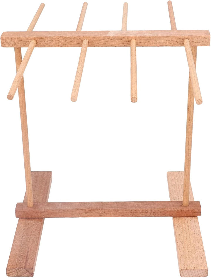 Nudeltrockner Holz Faltbare Nudelständer mit 8 Stangen (18cm), 2kg Nudel Trockengestell Pastatrockne