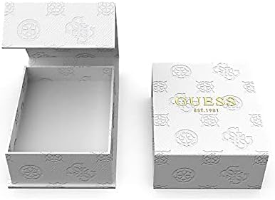 GUESS Damen-Damenring PEONY WITH CRYSTAL BIG RING(GL Edelstahl 32012923 mehrfarbig 54 (17.2), mehrfa