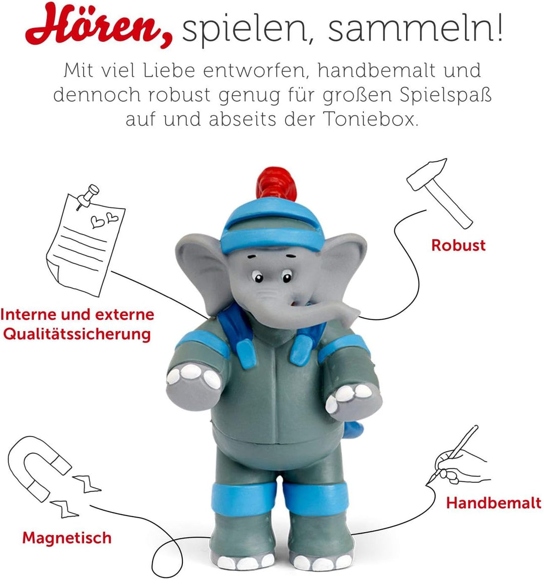 tonies Hörfiguren für Toniebox, Benjamin Blümchen – Benjamin Blümchen als Ritter, Hörspiel für Kinde