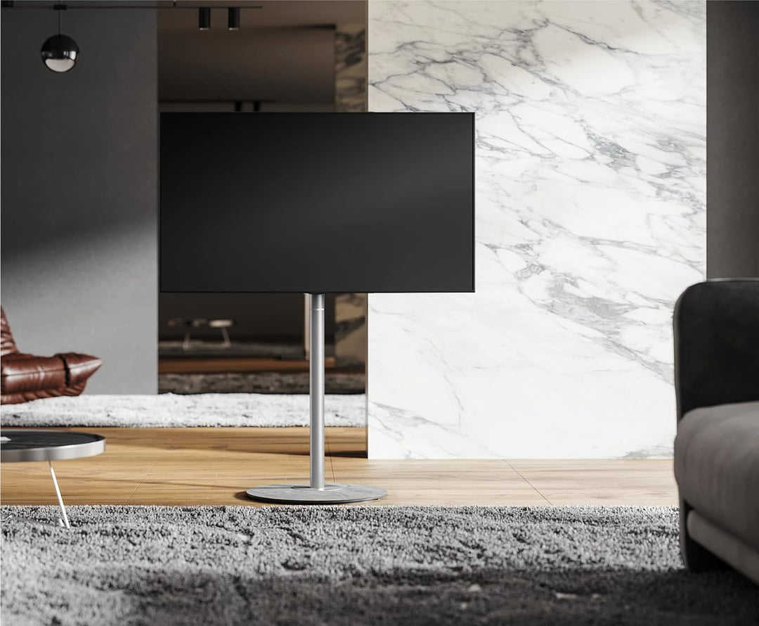 FITUEYES Design TV Ständer TV Bodenständer Höhenverstellbar Drehbar TV Standfuss Fernsehständer mit