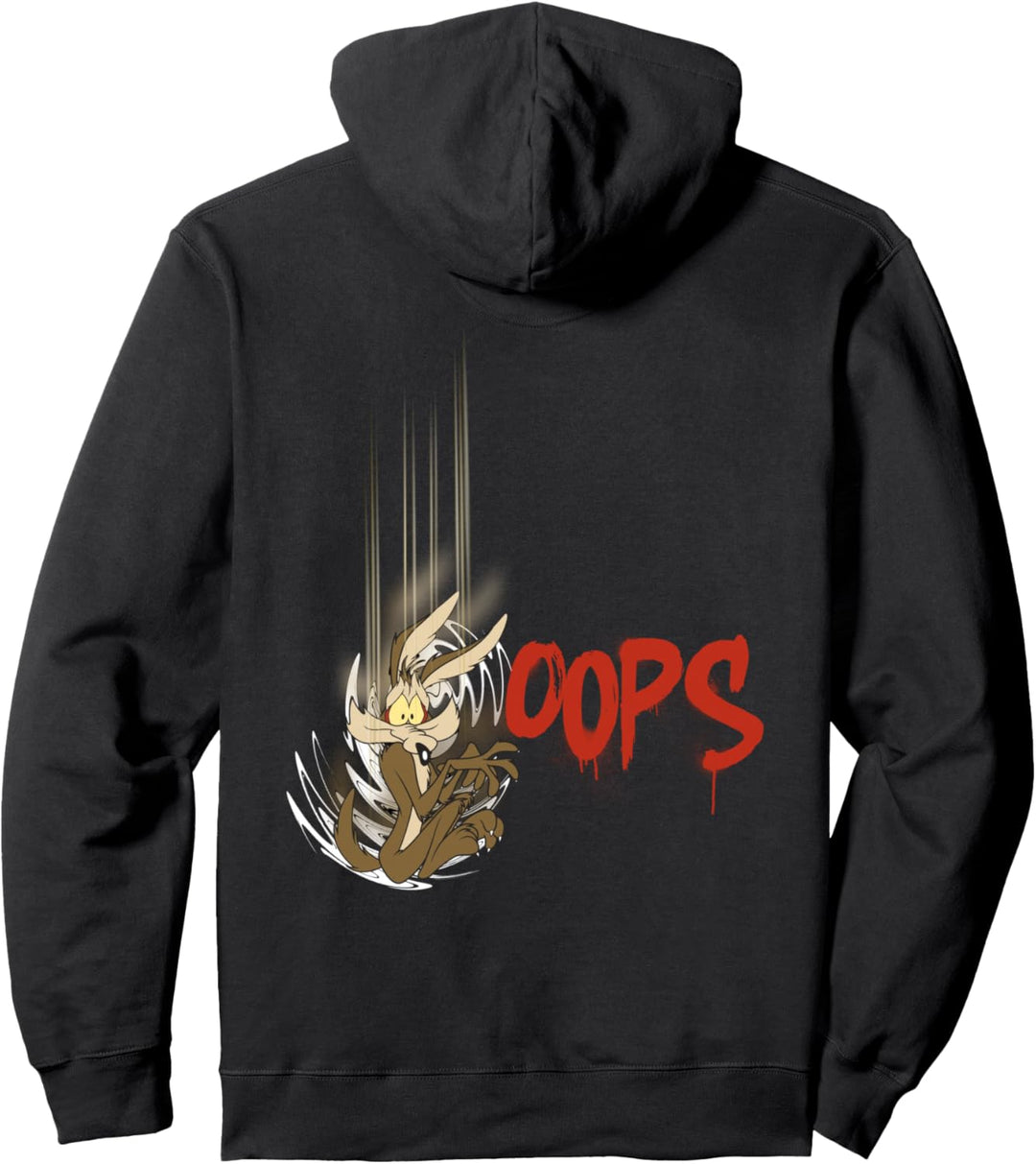Looney Tunes Wiley Coyote Schablone Pullover Hoodie