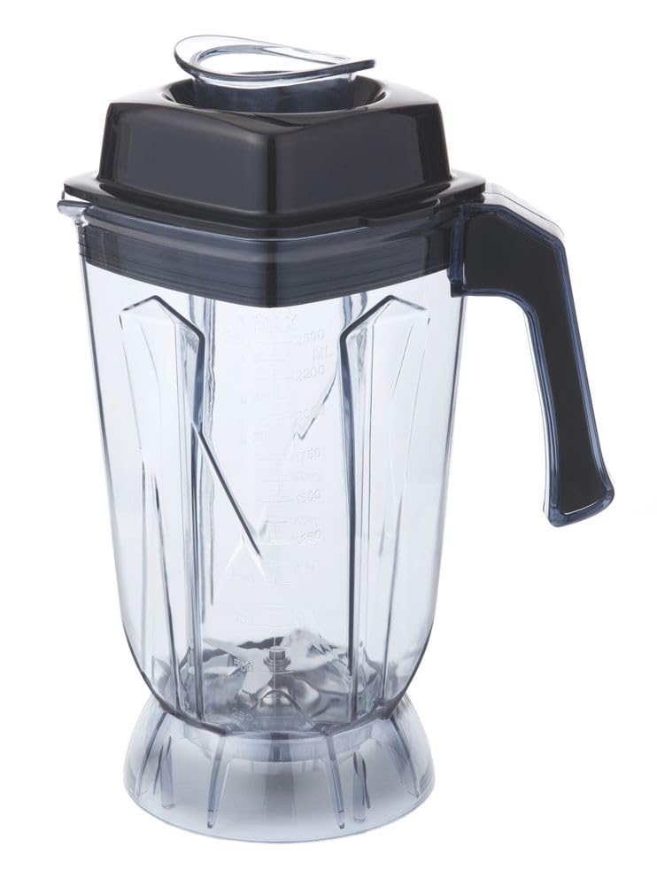 HENDI Standmixer BPA-frei, Hochleistungsmixer, Manuell, temperaturbeständig -40˚C bis 90˚C, Inkl. 2,