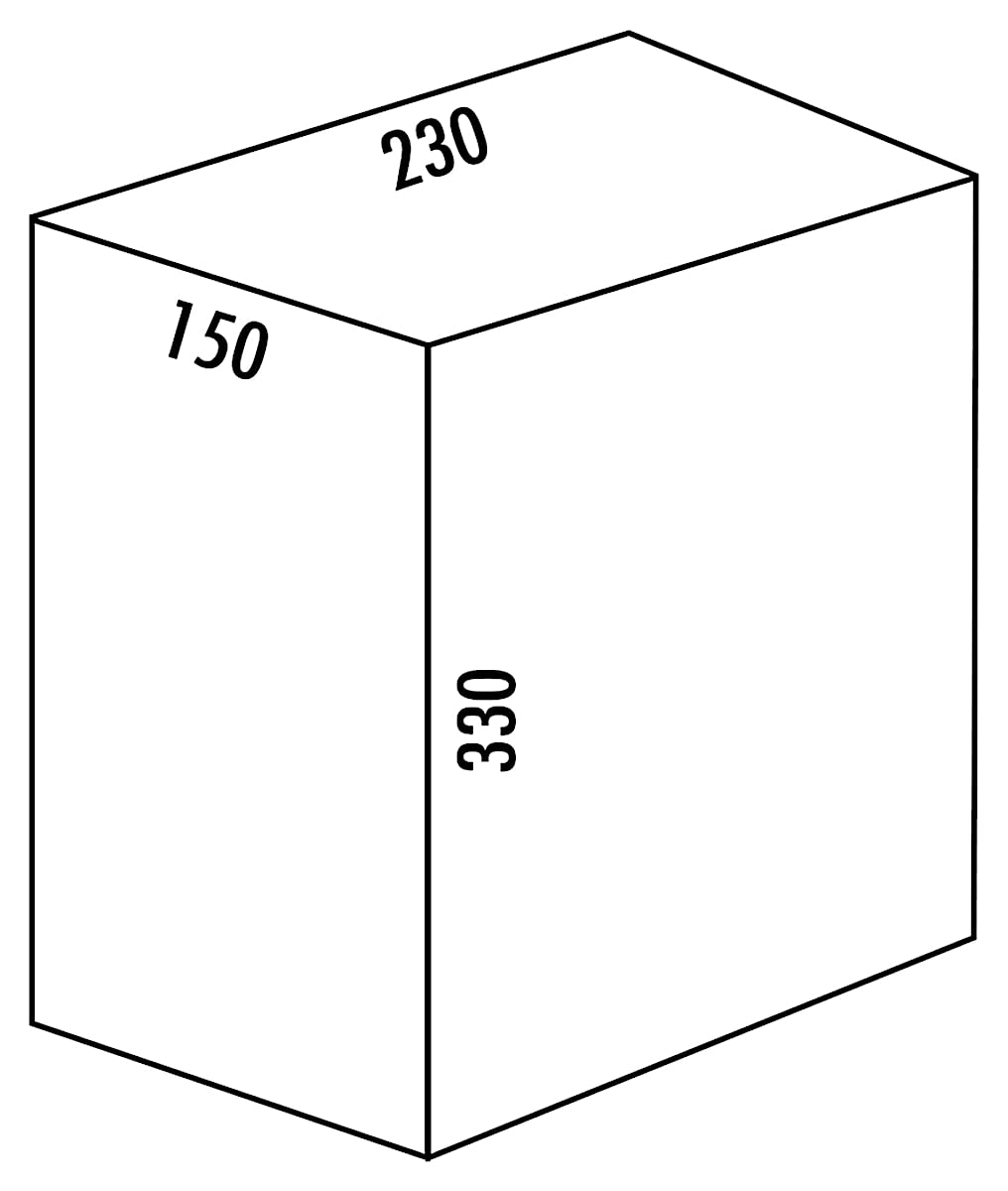 Naber Ersatzeimer 7,5 Liter COX BASE/Eimer/Abfalleimer/Mülleimer/Zubehör