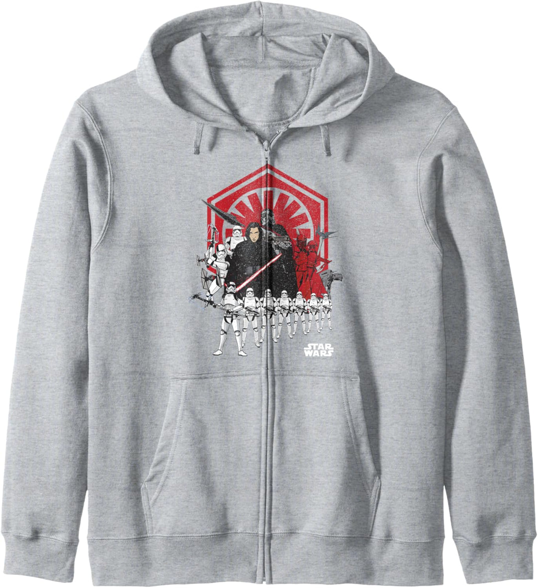Star Wars Last Jedi Kylo Ren First Order Assemble Kapuzenjacke