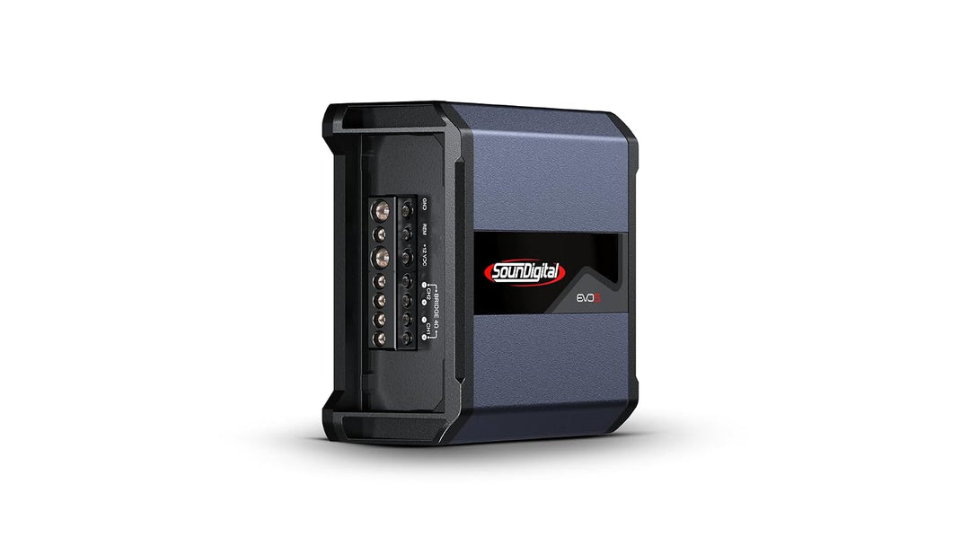 SounDigital 400.2 EVO 5.0 2-Kanal Auto Verstärker | 400W RMS Endstufe | 4 Ohm | High‑/Low‑Pass Filte