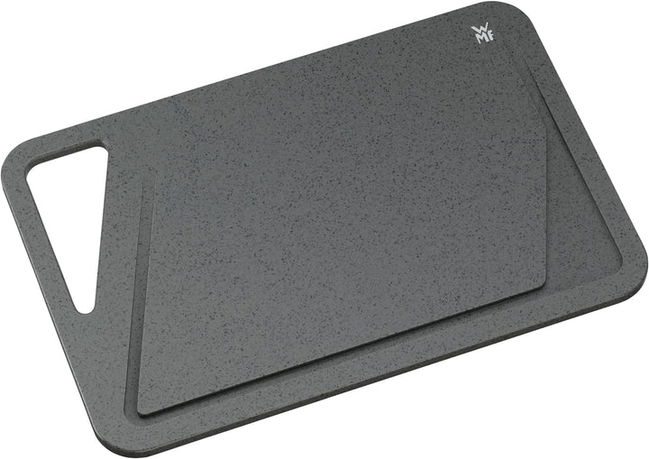 WMF Schneidebrett 45 x 30 cm, rechteckig, Kunststoff, Tranchierbrett mit Saftrillen, praktischer Gri