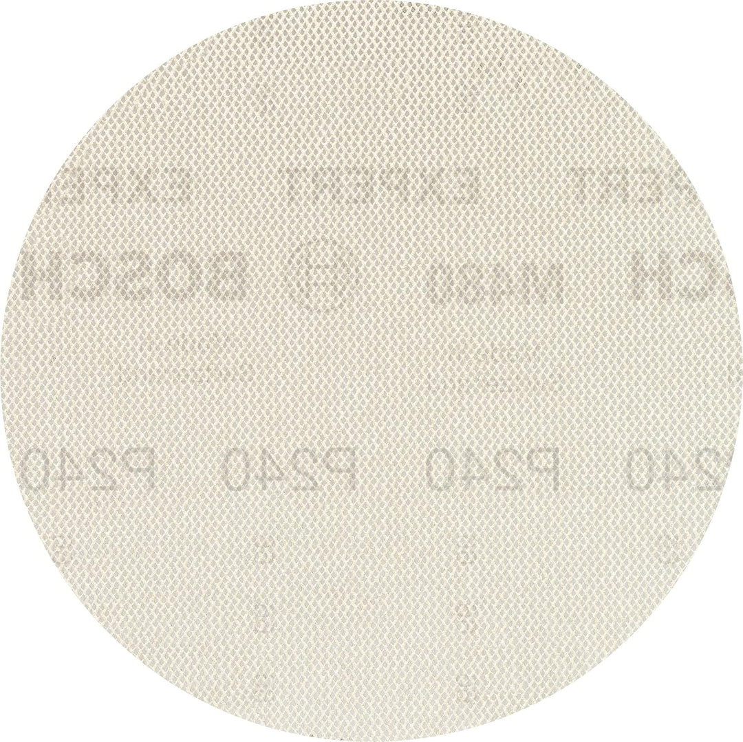 Bosch Accessories 50x Expert M480 Schleifnetz (für Hartholz, Farbe auf Holz, Ø 150 mm, Körnung 240,