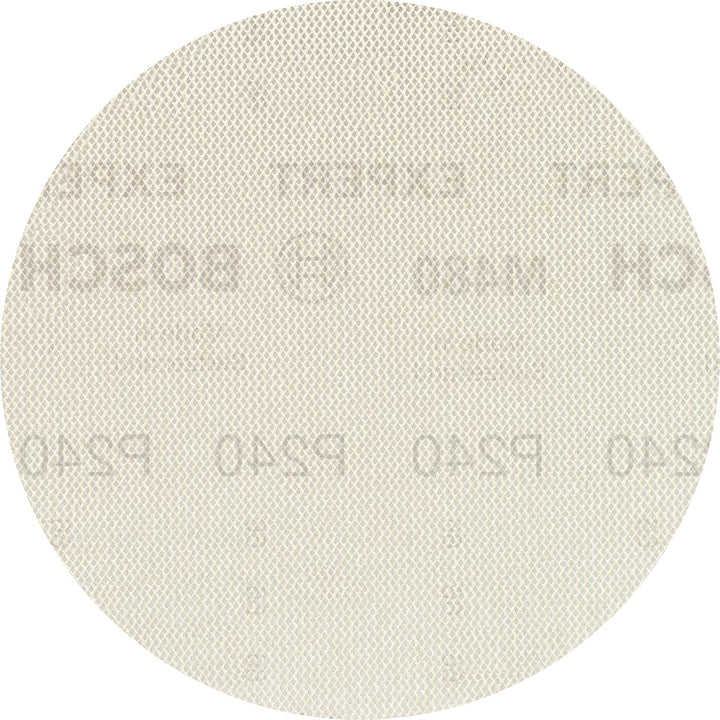 Bosch Accessories 50x Expert M480 Schleifnetz (für Hartholz, Farbe auf Holz, Ø 150 mm, Körnung 240,