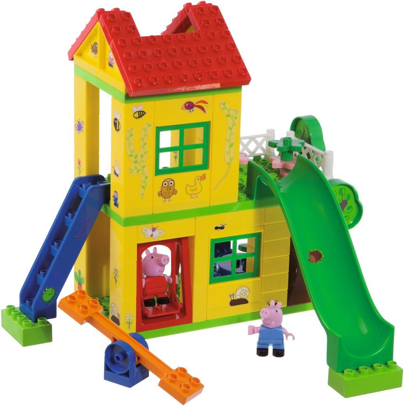 BIG-Bloxx Peppa Pig Play House - Baumhaus, Construction Set, BIG-Bloxx Set bestehend aus Peppa, Scho