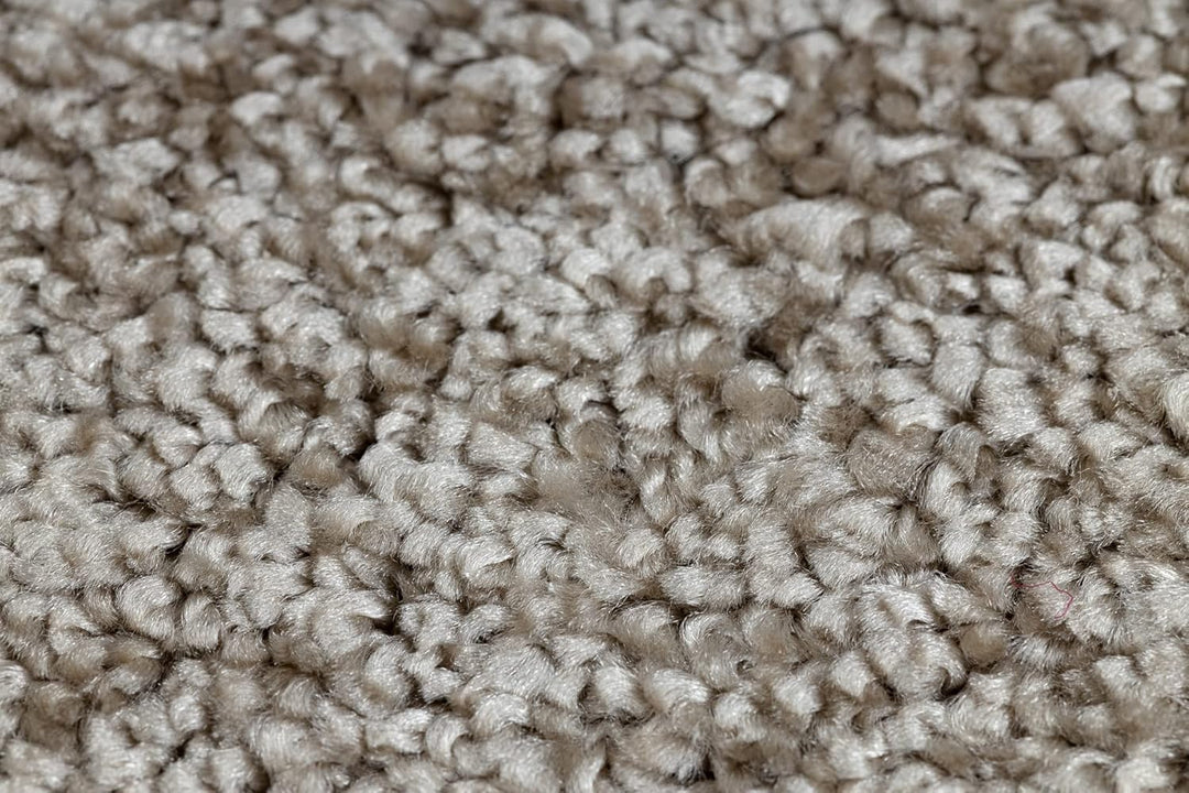 rugsx Teppich Teppichboden Santa FE beige 33 eben, glatt, einfarbig, 350x400 cm 350x400 cm Beige San