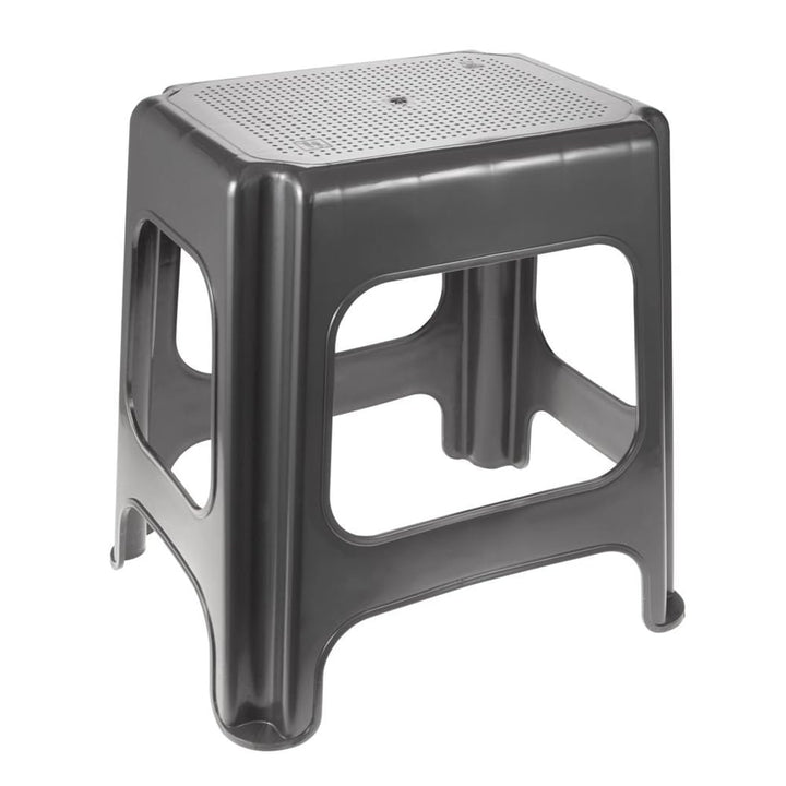 keeeper Maxi-Hocker, Polypropylen, Grau/Graphit, 41 x 33,5 x 42,5 cm Funny Farm, Funny Farm