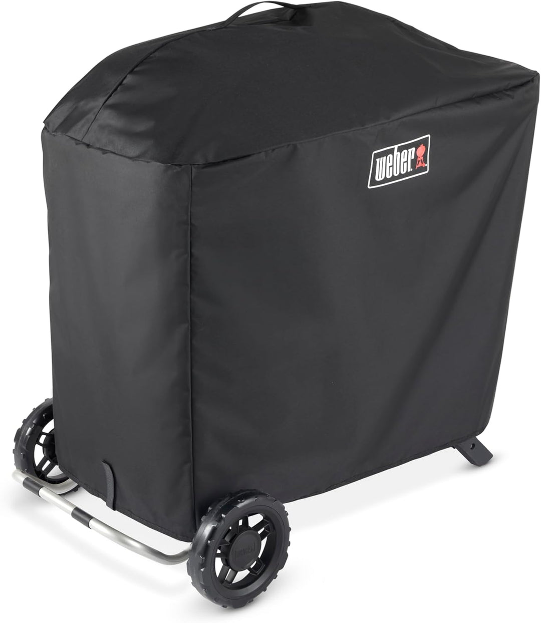 Weber Premium Grill Abedeckhaube für den Traveler Gas Grill, atmungsaktiv UV- &amp; wasserbeständig, Sch