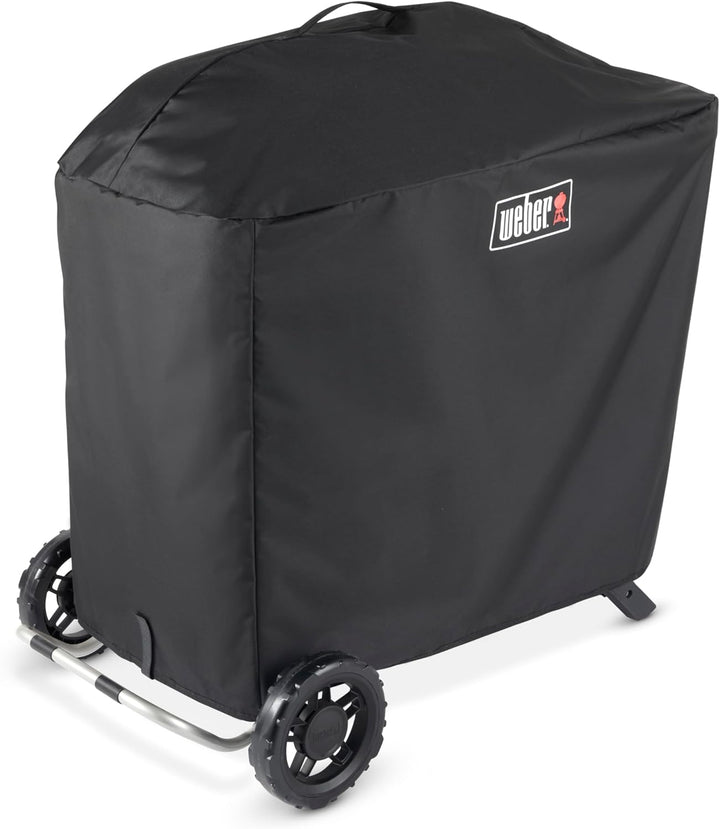 Weber Premium Grill Abedeckhaube für den Traveler Gas Grill, atmungsaktiv UV- &amp; wasserbeständig, Sch