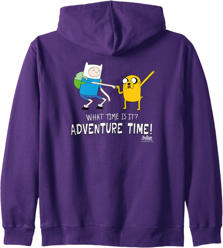 Adventure Time Finn and Jake Fist Bump Kapuzenjacke