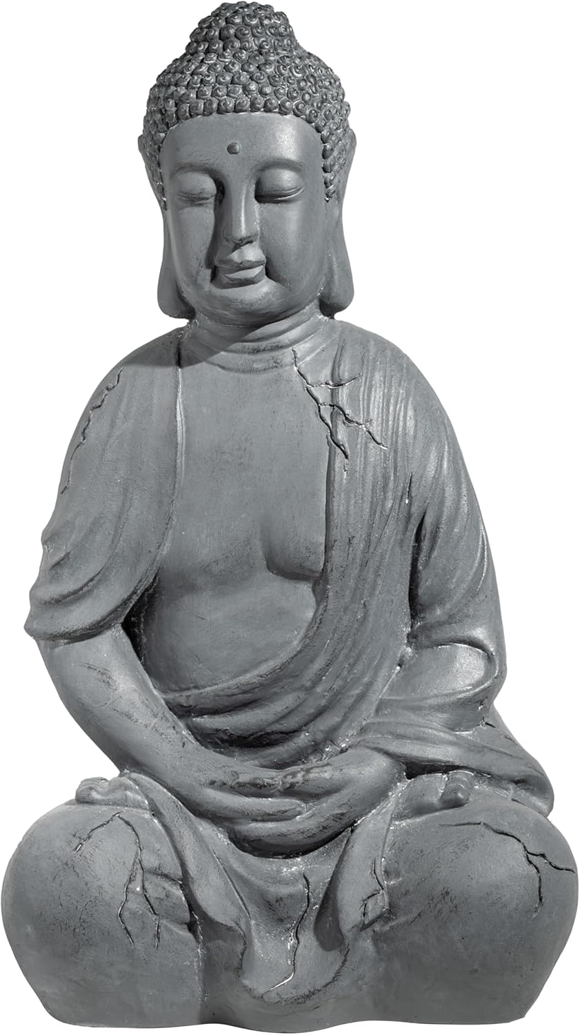 Buddha sitzend, 50cm (Polyresin)