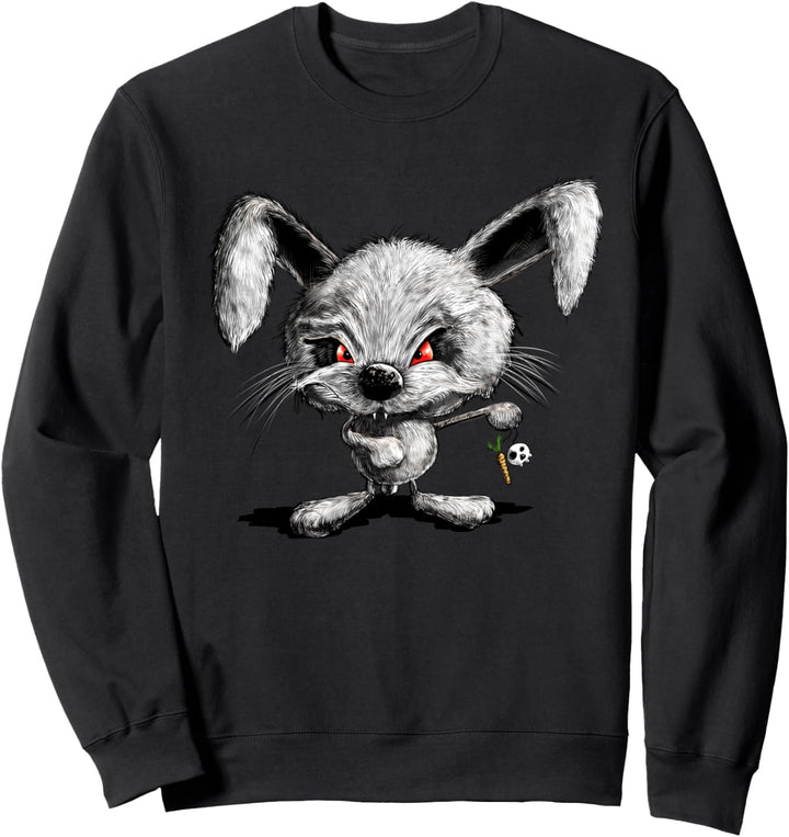 Böser Hase I Halloween Nightmare Vampir Kaninchen Sweatshirt