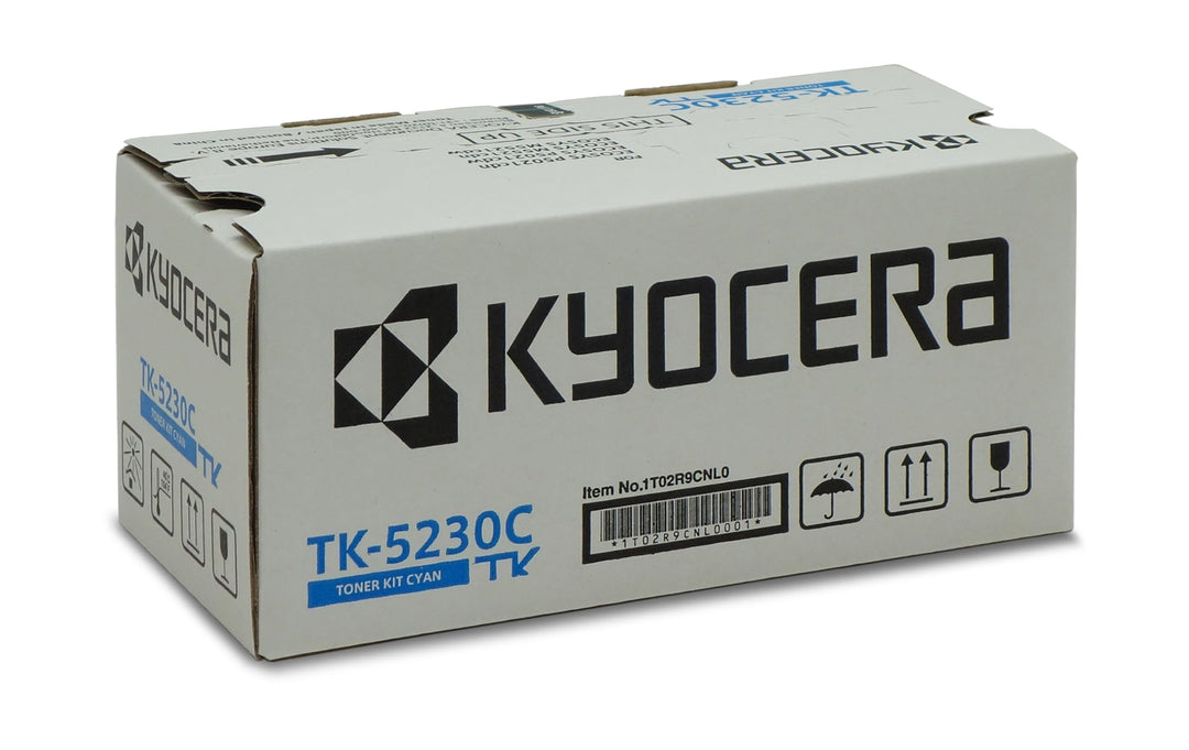 Kyocera TK-5230C Original Toner-Kartusche Cyan 1T02R9CNL0. Für ECOSYS M5521cdn, ECOSYS M5521cdw, ECO
