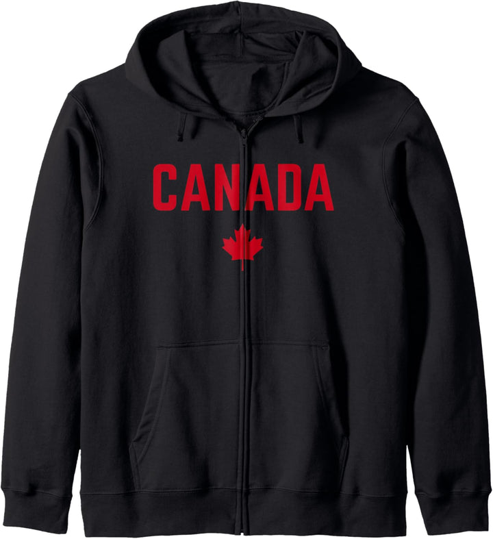 KANADA Flagge | Damen Herren Kinder KANADA Kapuzenjacke