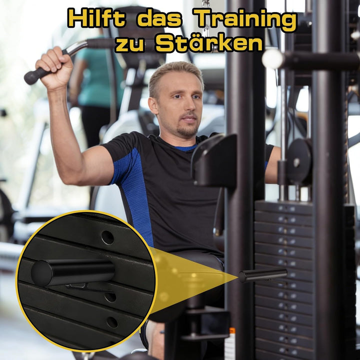 Stift Zum Abnehmen des Gegengewichts Im Fitnessstudio, ABS-Stahl-Gewichtsstapel-Maschinenstift für F