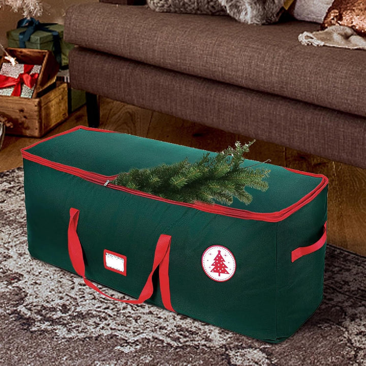 Aufbewahrungsbox für Weihnachtsbaum | 600D Oxford wasserdicht zur Aufbewahrung von Bäumen – mit Grif