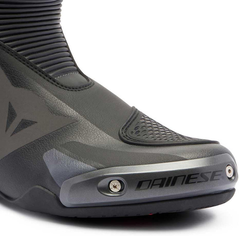 Dainese Motorradstiefel Axial 2 Boots Racing Stiefel, BLACK/BLACK, 44 EU 44 EU Schwarz, 44 EU Schwar