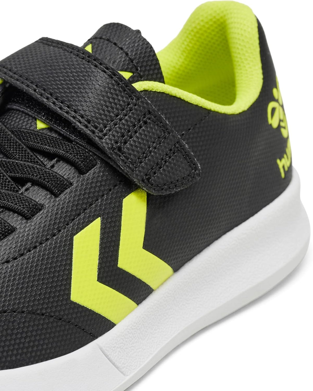 hummel Unisex Kinder Top Star In. Jr Football Shoe 28 EU Black Yellow, 28 EU Black Yellow