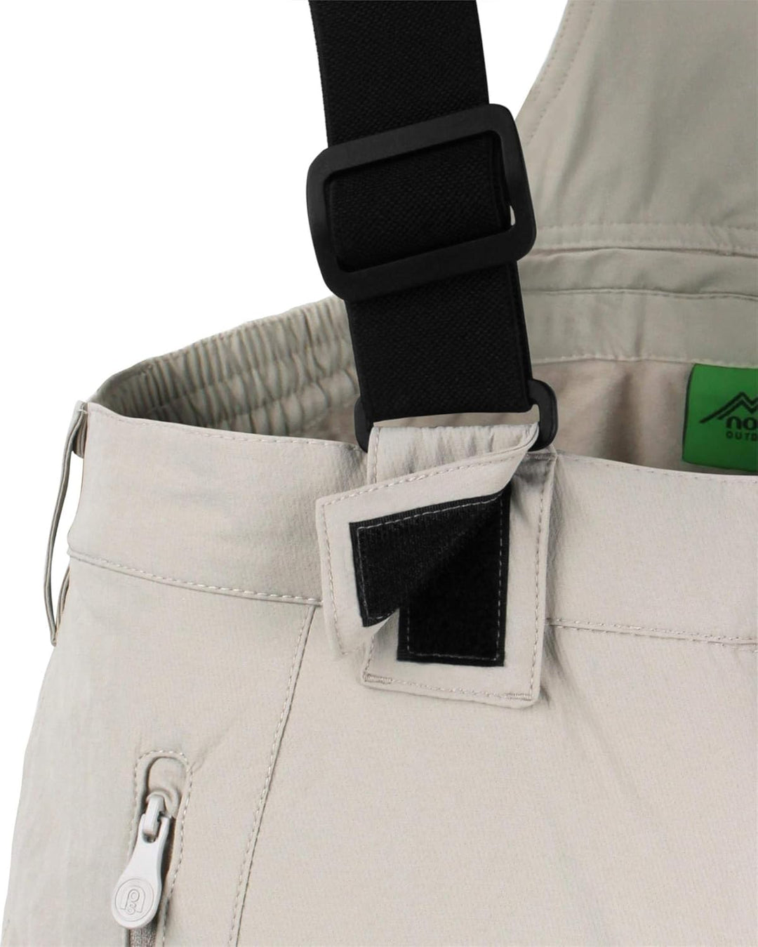 normani Outdoor Sports Herren Winter Softshellhose gefüttert mit abnehmbaren Hosenträgern und 4-Wege