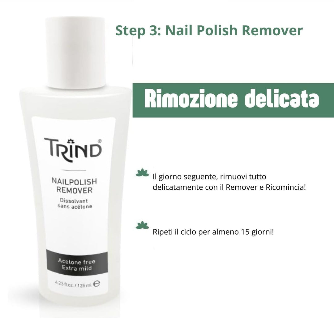 Nagelpflegeset zur Stärkung der Nägel | Nail Repair + Nail Balsam + Remover | durch halbpermanentes