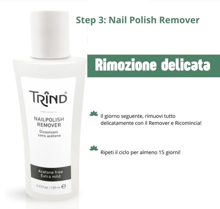 Nagelpflegeset zur Stärkung der Nägel | Nail Repair + Nail Balsam + Remover | durch halbpermanentes