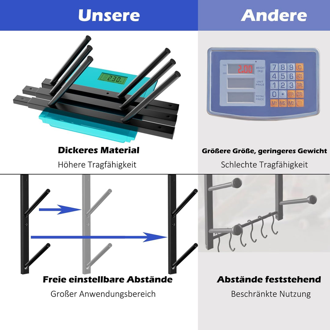 Skateboard-Wandhalterung, Skateboard-Wandhalterung, Snowboard-Wandhalterung, Skihalterung, sechs Eta