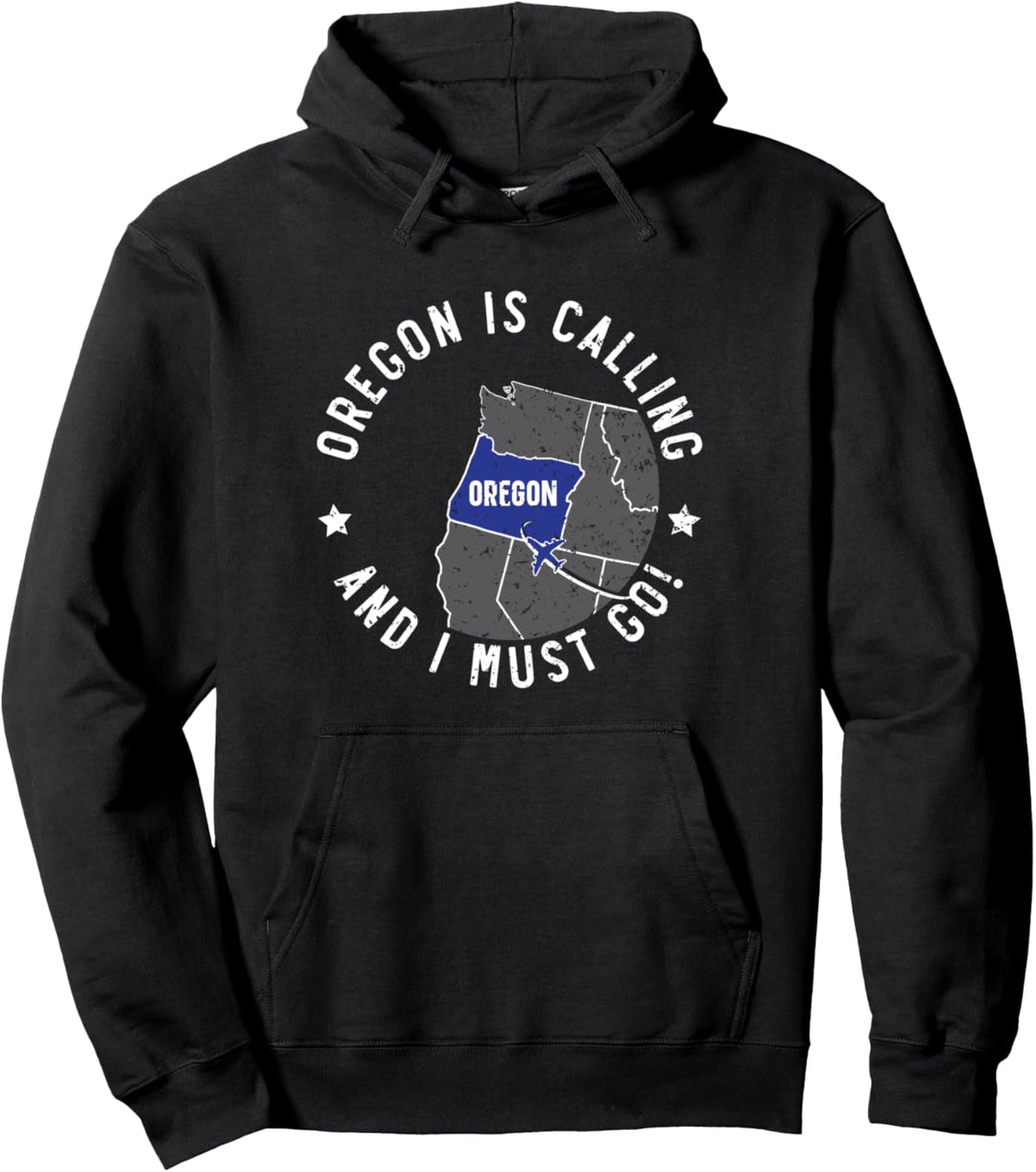 Oregon ruft an und ich muss gehen USA Amerika Oregonier Pullover Hoodie