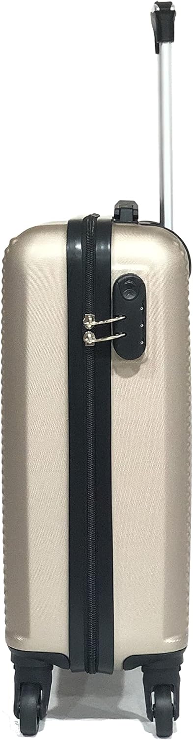 CELIMS Koffer für Kabinen/mittel/gross, mit oder ohne Vanity, französische Marke (Champagne – 5859,