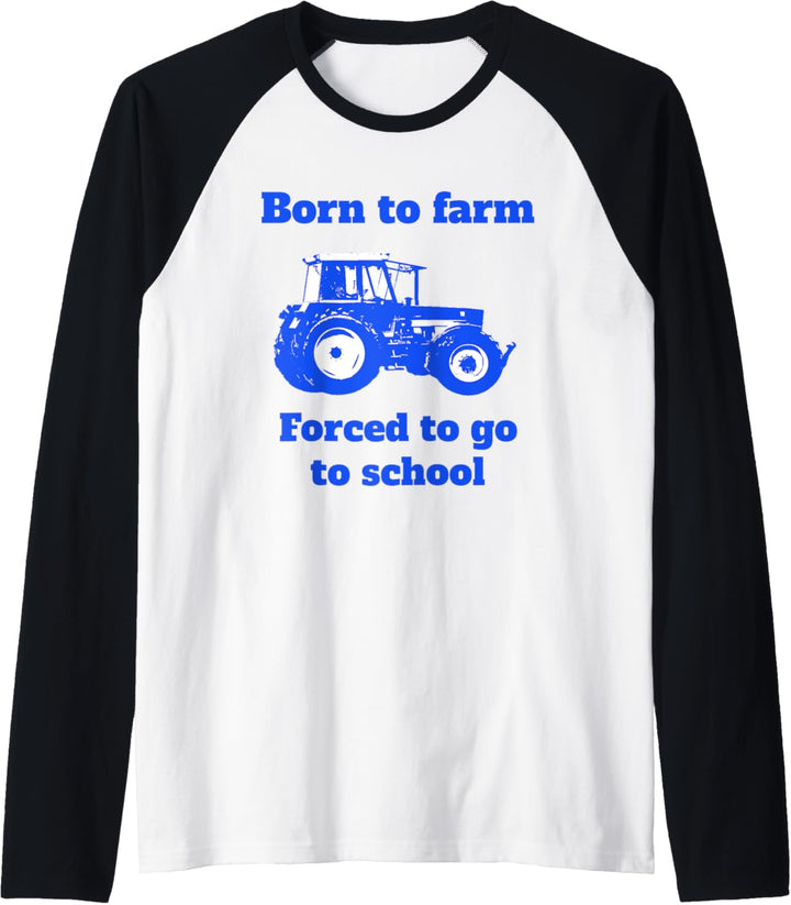 Landwirt Landwirtschaft Trecker Traktor Schule Kind Kinder Raglan