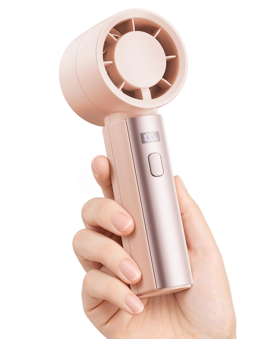 gaiatop Tragbarer Mini-Handventilator, High-Speed-Turbo-Kühlung, 4000 mAh, batteriebetrieben, USB-wi