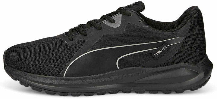 PUMA Unisex Twitch Runner PTX Strassen-Laufschuh 36 EU Puma Schwarz Puma Weiss, 36 EU Puma Schwarz P