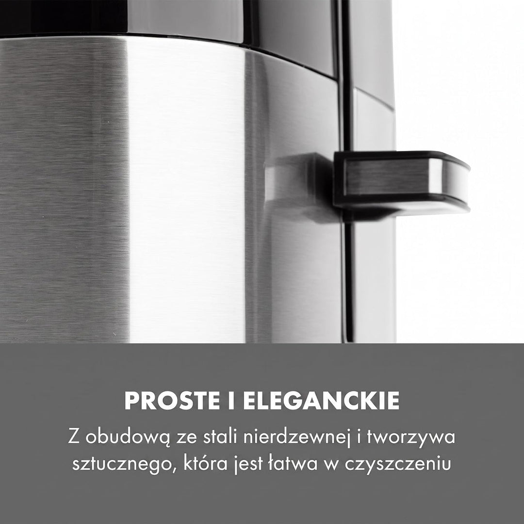 Klarstein Arabica Toaster - 920W, Touch-Bedienfeld, LED-Display, Auftau, Aufwärm- und Abbruchfunktio