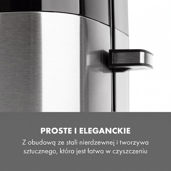 Klarstein Arabica Toaster - 920W, Touch-Bedienfeld, LED-Display, Auftau, Aufwärm- und Abbruchfunktio