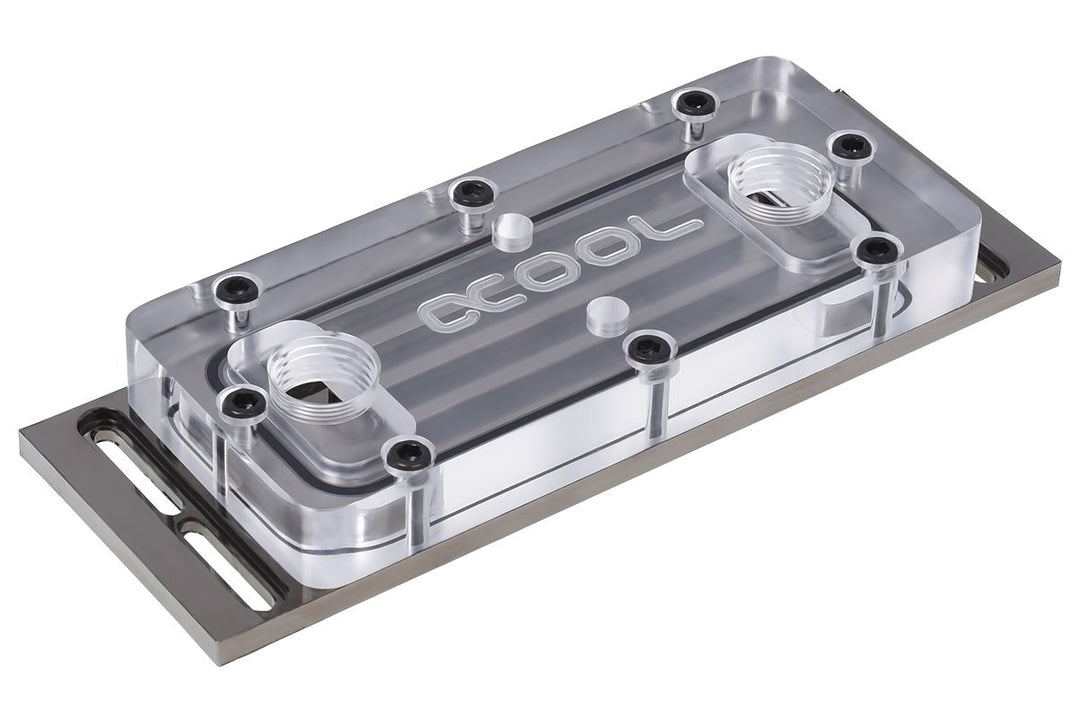 Alphacool 17272 D-RAM Cooler X4 Universal - Black Nickel Wasserkühlung HDD/RAM - Kühler