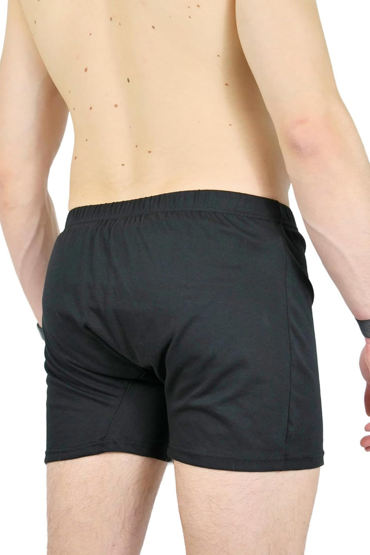 Liabel 6 Boxershorts für Herren, elastische Baumwolle, atmungsaktiv, Unterhosen-Set für Herren, bunt
