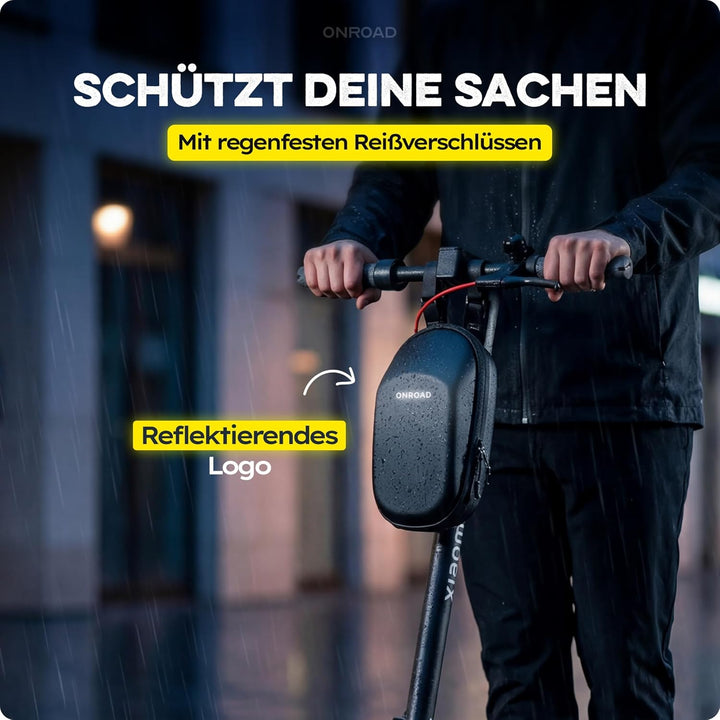 E-Scooter Schloss mit Tasche SNAPSAFE - E-Roller Schloss mit Zahlencode inklusive Recovery Funktion