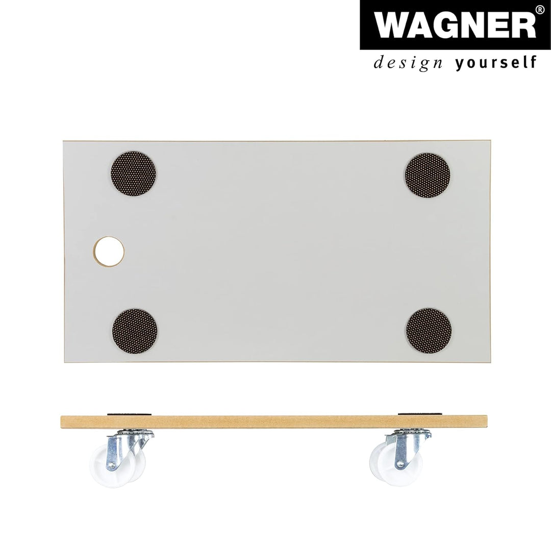 WAGNER Transporthilfe MM 1319 I 57,5 x 30 x 10 cm - Tragkraft 200 kg - Spezialbeschichtung I Anti-Ru