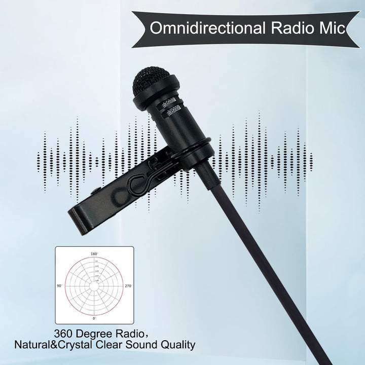 2 Pack 3,5 mm Lavalier Mikrofon Kompatibel mit DJI kabellos Mic Transmitters für Rode kabellos GO II
