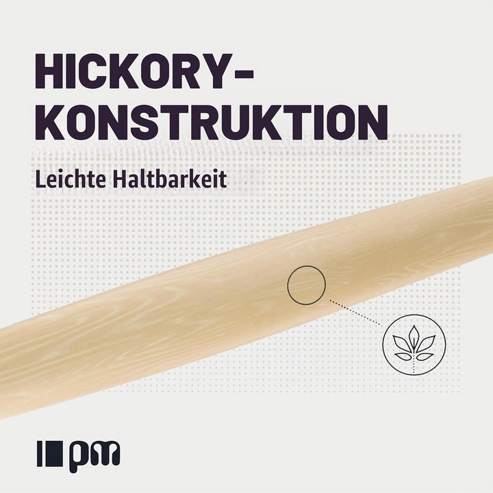 ProMark Drumsticks - Schlagzeug Sticks - Schlagzeugsticks - Klassischer Vorwärts Hickory 5A Drum Sti