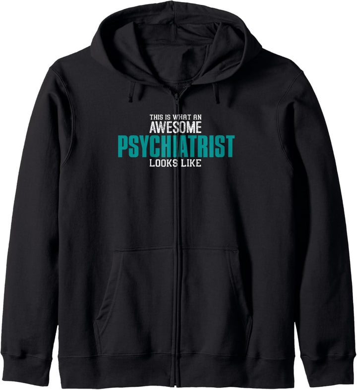 So sieht ein cooler Psychiater aus Geschenk Psychologe Kapuzenjacke