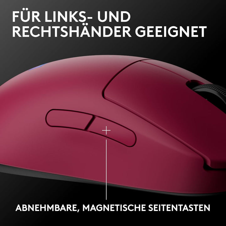 Logitech G PRO 2 LIGHTSPEED kabellose Gaming-Maus für Rechts- oder Linkshänder, mit bis zu 4 anpassb