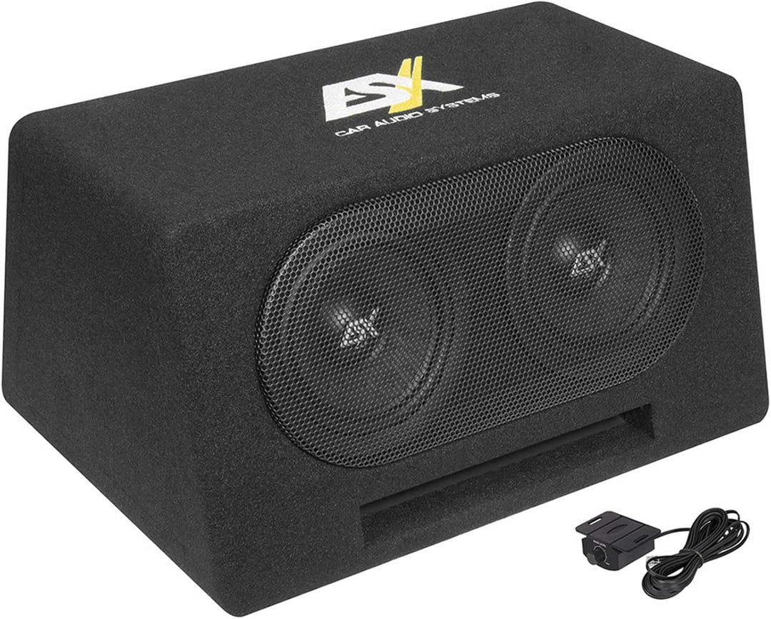 ESX DBX206A - 16,5 cm Aktiv Subwoofer mit 450 Watt (RMS: 225 Watt)