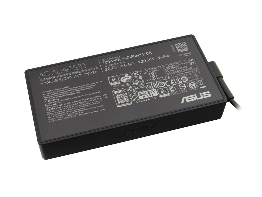 Asus VivoBook Pro 16X M7600QC Original Netzteil 120 Watt kantige Bauform