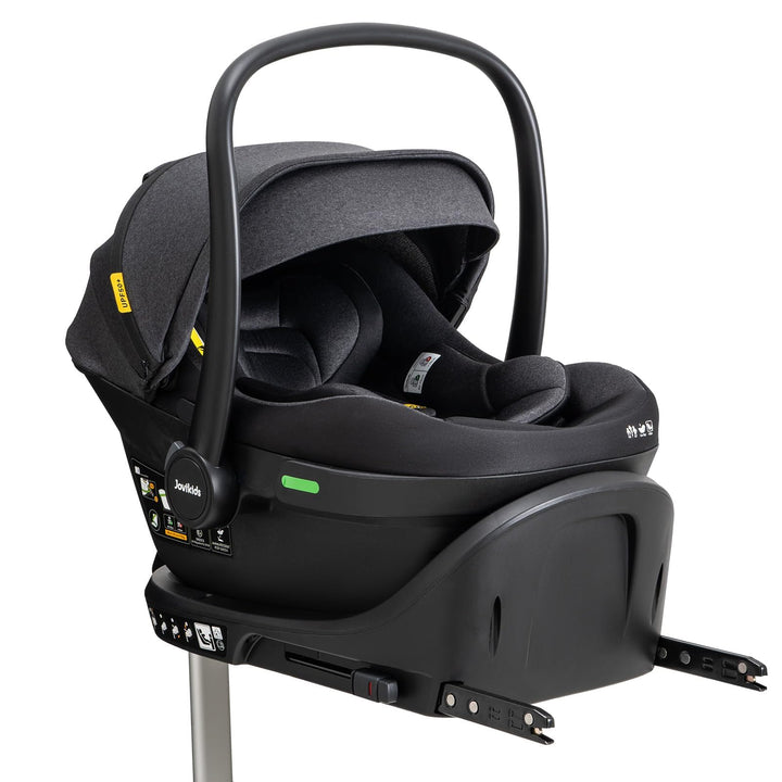 Jovikids Babyschale, Stufenlos verstellbare Liegeposition, Gruppe 0/0+ (40-87 cm) Baby Autositz mit