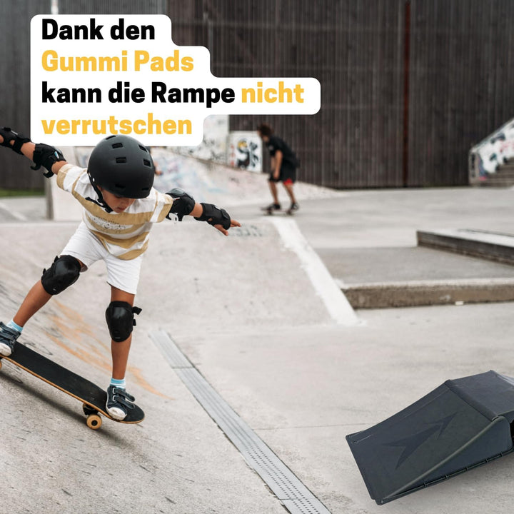 Best Sporting Rampen-Set für Skateboard, BMX-Rad, Skater und RC Cars (Rampe 2 + 1), Rampe 2 + 1