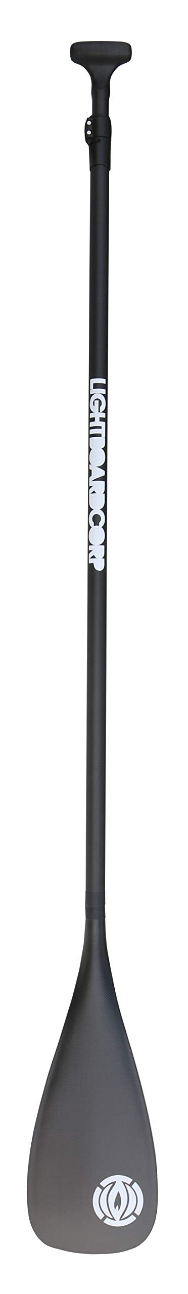 Light Board Corp Unisex – Erwachsene Endurance Race Paddle Small 100% Carbon 3pc Adjustable SUP PADD